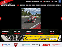 Tablet Screenshot of formulaonemotorsports.com